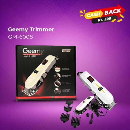 Geemy Trimmer GM-6008