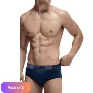 Euro Micra Excel Brief Underwear For Men (Pack Of 2) - Fashion | Innerwear For Men | Underwear For Men