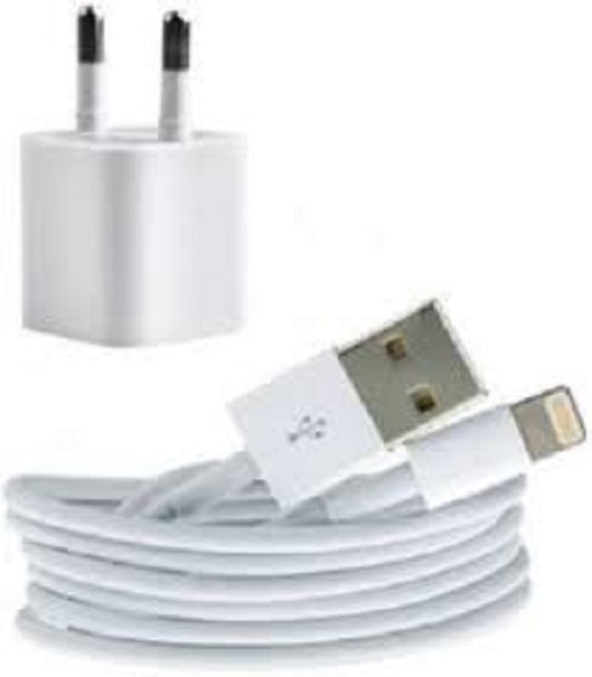 USB Genuine Charger 5W & Lightning to USB Cable ( 5/5S 6/6 Plus & Air/Mini etc)