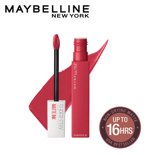 Maybelline Newyork Superstay Matte Ink Liquid Lipstick (80 Ruler) 5ml By Genuine Collection