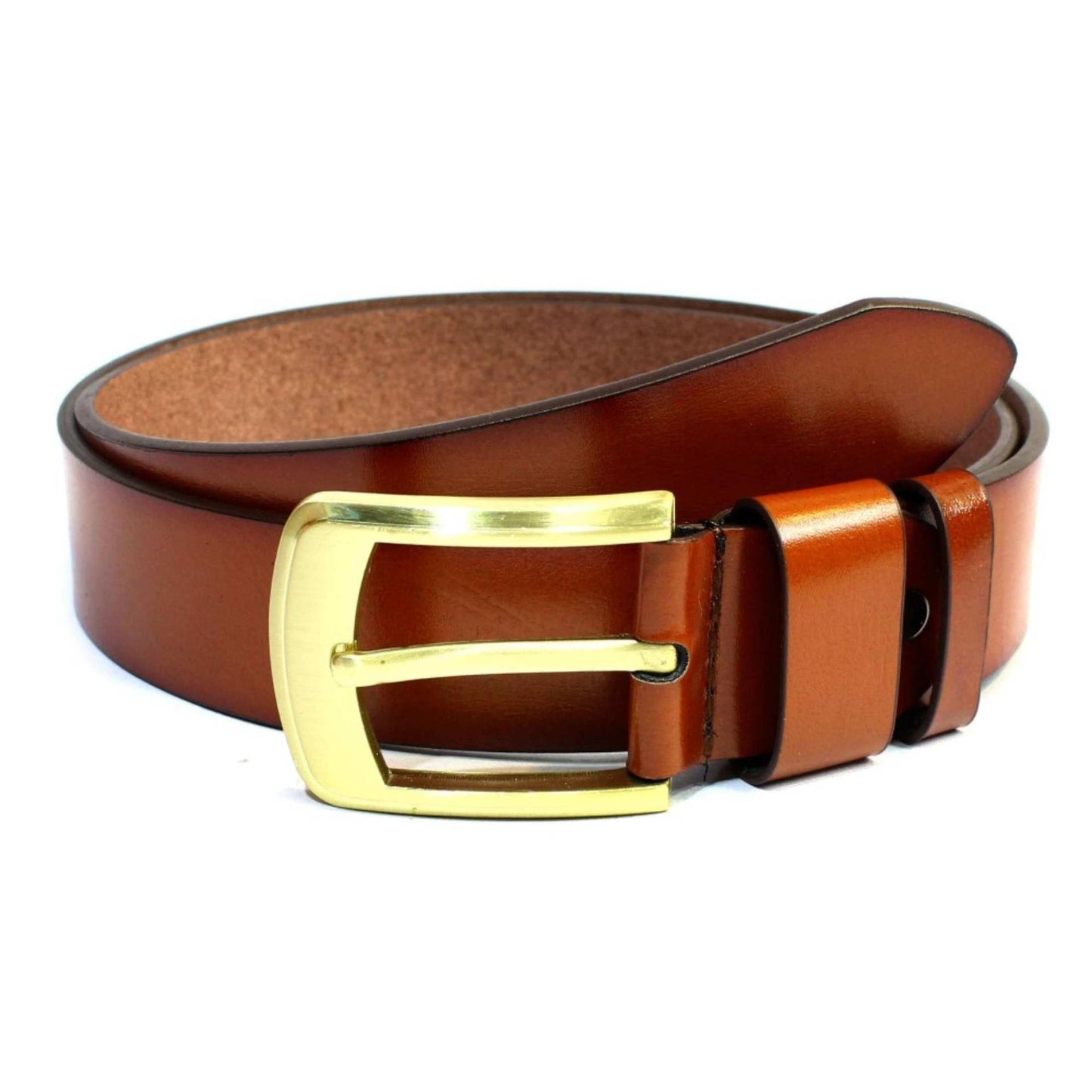 Brown Mix Leather Belt