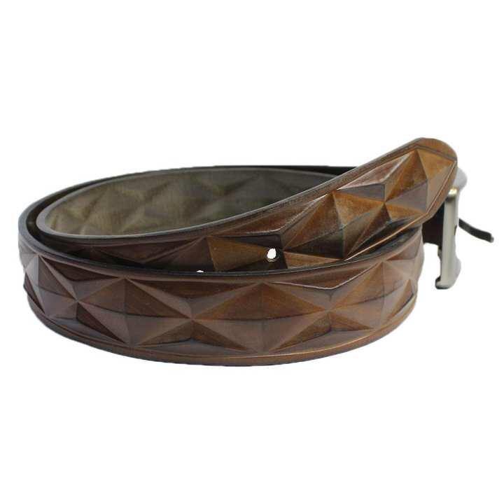 3D Designed Genuine Leather Belt For Men